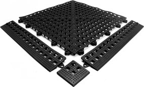 Płytki elastyczne zapobiegające zmęczeniu, 0,3 x 0,3 m, 9 szt.