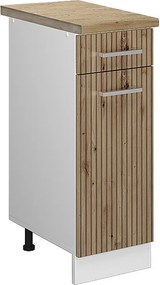 Szafka dolna do kuchni dąb rzemieślniczy 30x60x81.6 r-line