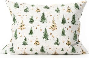Bawełniana poszewka na poduszkę CHRISTMAS FOREST 50x70 cm, kolorowa