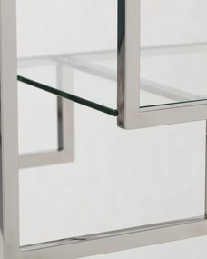 Regał Hypnose silver 115x40x202cm