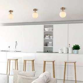Lampa wisząca Atmaca - 10220, brązowa/biała