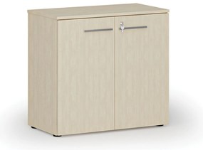 Szafa biurowa z drzwiami PRIMO WOOD, 800 x 420 x 740 mm, brzoza