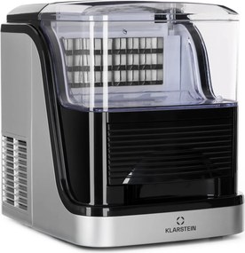 Klarstein Kristall 15kg/24h 2,5L Kostkarka do Lodu Srebrny