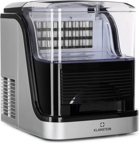 Klarstein Kristall 15kg/24h 0.6L Kostkarka do Lodu Srebrny