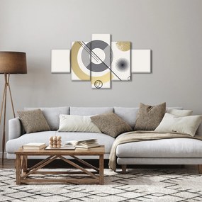 Obraz - Kształty geometryczne N⁰2 (125x70 cm)