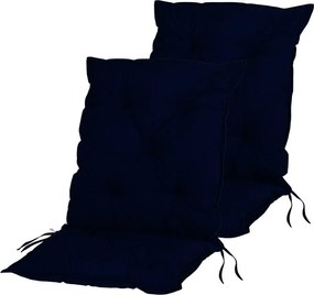 STILISTA Zestaw 2 poduszek do krzeseł niskich, niebieski