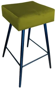 Hoker niski OLIMP BL VELVET oliwkowy ATOS