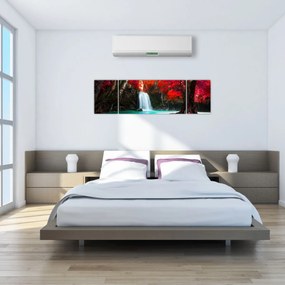 Obraz - Wodospad (170x50 cm)