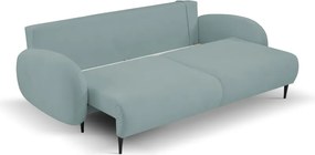 Sofa SOFT z funkcja spania i pojemnikiem TURKUSOWY RUN AGAIN 72