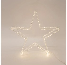 Zewnętrzna dekoracja świąteczna LED 140xLED/2,1W/230V IP44, ciepła biała, gwiazda 60 cm