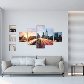 Obraz - Droga wielkiego miasta (125x70 cm)
