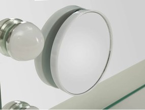 Lustro ścienne w oświetleniem i półką 55x43 cm Hollywood – Mauro Ferretti