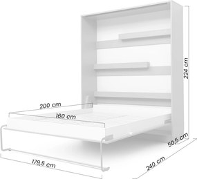 Półkotapczan Modern pionowy 160x200 - congo / kaszmir