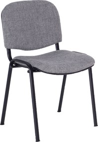 Krzesło konferencyjne tapicerowane ISO