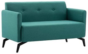 Stylowa 2-osobowa sofa Rivena 2X - zielona