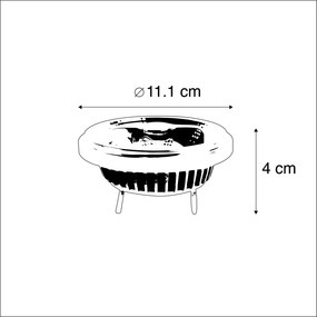 G53 Ściemnialna reflektorowa lampa LED AR111 12W 600lm 2700K