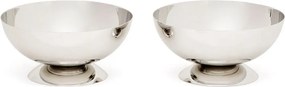 Miski do serwowania ze stali nierdzewnej w kolorze srebra zestaw 2 szt. Nirela – Kave Home