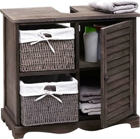 Szafka podumywalkowa MCW-H20,  shabby szaro-brązowy