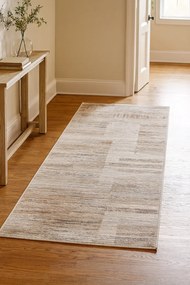 Beżowy chodnik w nowoczesny geometryczny wzór S6-C61