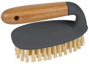 Szczotka do szorowania, 15 cm, z bambusowym uchwytem
