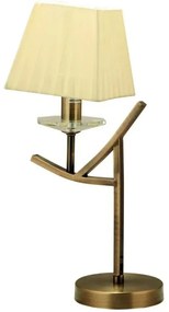 Lampa stołowa z żółtym abażurem - K543 P3-A33