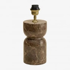 [*]podstawa Do Lampy Stołowej Diniz ↑25 Cm & Brązowy Marmur Emperador - Sklum