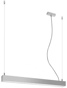 Srebrna lampa wisząca LED nad stół 3000 K - EX615-Herrick