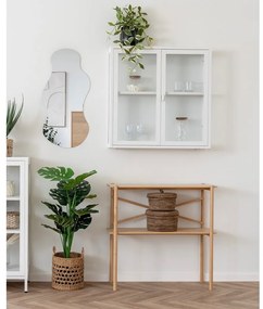 Bambusowa konsola w naturalnym kolorze 32x83 cm Manaus – House Nordic