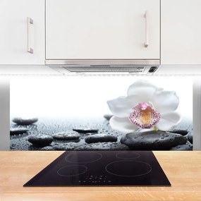 Panel Szklany Malarska Interpretacja Storczyka