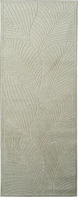 Dywan uniwersalny Nova 3D Listki oliwkowy 80 cm x 250 cm