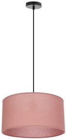 Wrzosowa lampa wisząca z abażurem - M097- Sontu