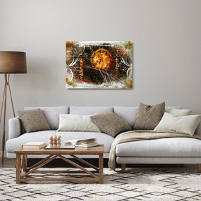 Obraz na szkle malarstwa z epoki starożytnej (70x50 cm)