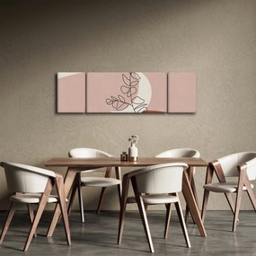 Obraz - Boho leaves N⁰2 (170x50 cm)