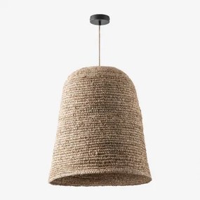 Lampa Sufitowa Wisząca Na Zewnątrz Kayradens Miel - Czarna & Ø50 Cm - ↑60 Cm Kayradens - Sklum