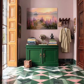 Obraz 113x85 cm Lupine Shore – Styler