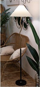 Lampa stojąca w czarno-złotym kolorze (wysokość 172 cm) Closy – Mauro Ferretti