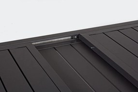 Aluminiowy stół ogrodowy 90x160 cm Hilde – Bizzotto
