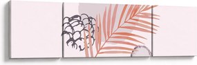 Obraz - Fioletowy minimalizm N⁰3 (170x50 cm)