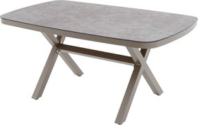 Doppler LIFE mocca - ogrodowy zestaw aluminiowy