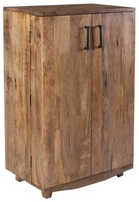 Szafka na wino z litego drewna mango liczba butelek 12, 74x122x46 cm Bombay – Interia Home &amp; Living