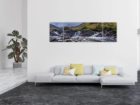 Obraz płynącej wody (170x50 cm)