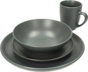 Komplet naczyń Vivo Dark Grey 4/16