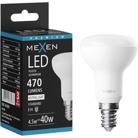 Mexen Nova żarówka LED E14, R50, 4,5W, Neutralna - 4000K, 470 lm - L103-E14-0540-01