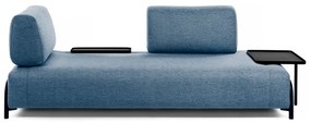 Niebieska sofa ze stolikiem Kave Home Compo