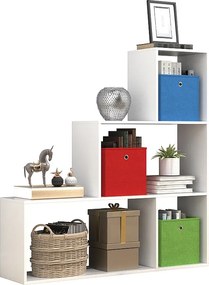 Wood Shelf Room Divider Książki Dubila M