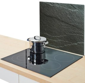 Szklana płyta ochronna ANTHRACITE SLATE na kuchenkę – duża, ZELLER