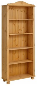 Regał z litego drewna sosnowego 70x181 cm Ella – Støraa