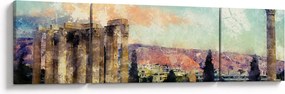 Obraz - Akropol, Ateny, Grecja (170x50 cm)