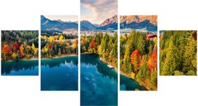 Obraz - Jezioro Urisee, Austria (125x70 cm)