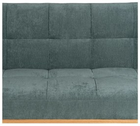Turkusowa rozkładana sofa z tkaniny szenilowej 178 cm – Ixia